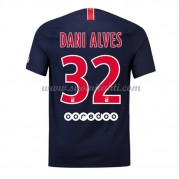 Paris Saint Germain Psg 2018-19 Dani Alves 32 Koti jalkapallo pelipaidat Lyhythihainen pelipaita..